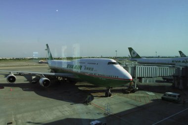 20 Nisan 2011 Tayvan Uluslararası Taoyuan Havaalanı manzarası. 