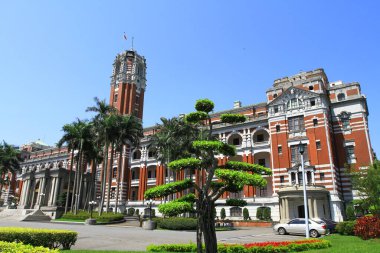 20 Nisan 2011 Taipei, Tayvan 'daki Başkanlık Ofisi Binası