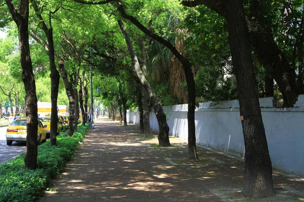 Nisan 2011 Taipei Deki Jieshou Parkı Manzarası — Stok fotoğraf