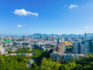 Hong Kong şehir merkezi Kowloon Tong 3 Mayıs 2022