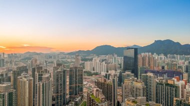 Choi Hung 'daki yerleşim yerinin manzarası 3 Mayıs 2022