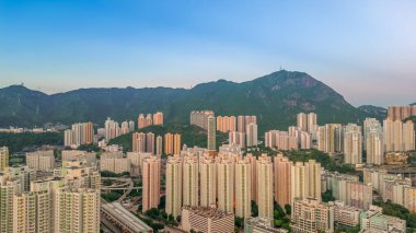 Choi Hung 'daki yerleşim yerinin manzarası 3 Mayıs 2022