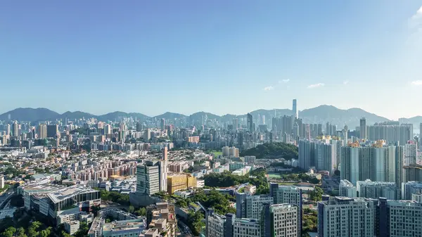 Paisaje Ciudad Kowloon Este Kowloon Tong Mayo 2022 —  Fotos de Stock
