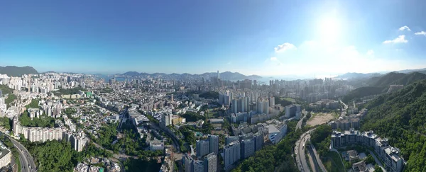 Uma Paisagem Cidade Kowloon East Kowloon Tong Maio 2022 — Fotografia de Stock