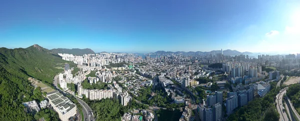 Uma Paisagem Cidade Kowloon East Kowloon Tong Maio 2022 — Fotografia de Stock