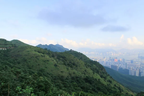 Mai 2022 Paysage Kowloon Peak Hong Kong Juillet 2011 — Photo