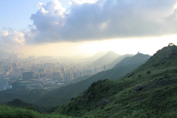 Maio 2022 Paisagem Kowloon Peak Hong Kong Julho 2011 — Fotografia de Stock