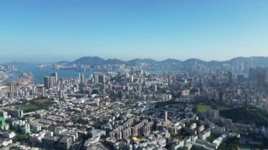 3 Mayıs 2022 Kowloon Tong, Hong Kong yerleşim bölgesi.