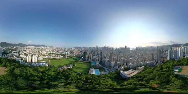 Część Mieszkalna Miasta Sham Shui Paź 2022 — Zdjęcie stockowe