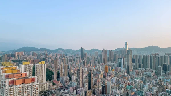 Pejzaż Miasta Półwyspu Kowloon Sham Shui Maja 2022 — Zdjęcie stockowe