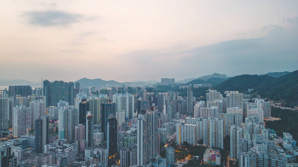 The City Scape Sham Shui Po, Hong Kong 10 May 2022