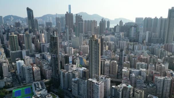 Vue Dessus Prince Edward Hong Kong 1Er Mai 2022 — Video