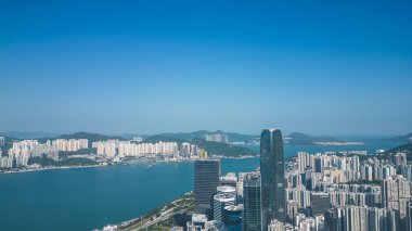 1 Nisan 2022 Quarry Körfezi ve Doğu Kowloon, Hong Kong