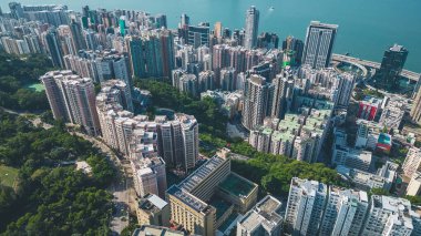 Hong Kong 'da bir Kuzey Noktası bölgesi 1 Nisan 2022