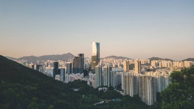 Tai Koo, Hong Kong 19 Mart 2022: Hong Kong yerleşim bölgesi