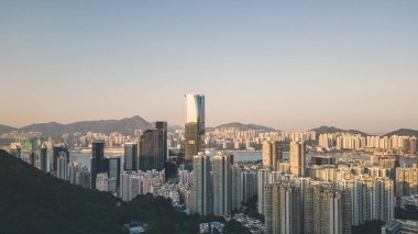 Tai Koo, Hong Kong 19 Mart 2022: Hong Kong yerleşim bölgesi