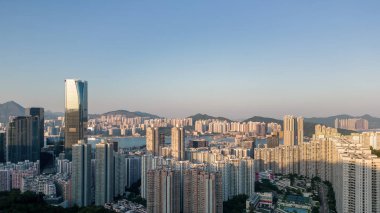 Tai Koo, Hong Kong 19 Mart 2022: Hong Kong yerleşim bölgesi