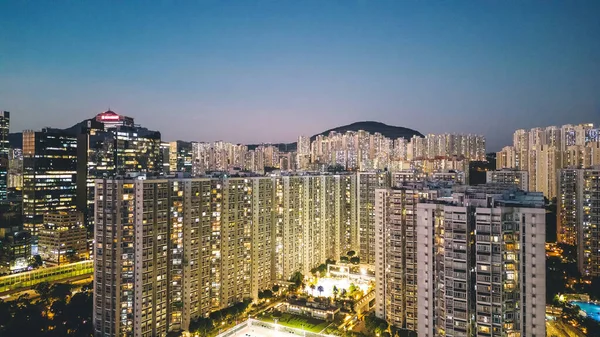2022年1月23日香港拉古纳广场大住宅区 — 图库照片