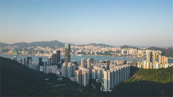 Tai Koo, Hong Kong 19 March 2022: Hong Kong residential district