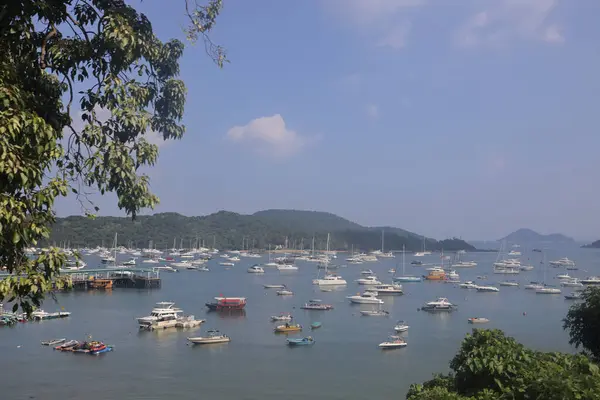 Refugio Del Puerto Interior Sai Kung Hong Kong — Foto de Stock