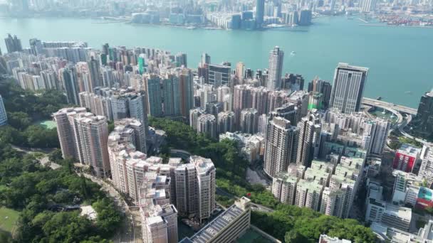 Distrik North Point Hong Kong April 2022 — Stok Video