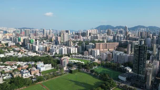 Tai Hang Tung Teren Recreere Terenuri Fotbal Mai 2022 — Videoclip de stoc