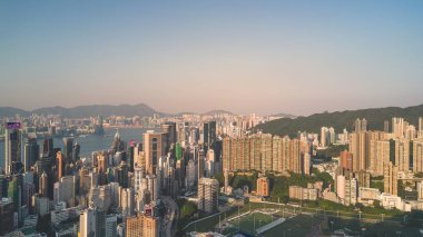 14 Ekim 2022 Mutlu Vadi silueti, Hong Kong