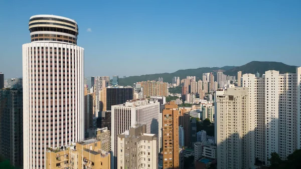 Oct 2022 Horizonte Ciudad Del Chai Wan Hong Kong —  Fotos de Stock