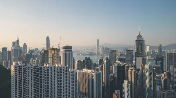 Oct 2022 City Skyline West Chai Wan — Stock Photo, Image
