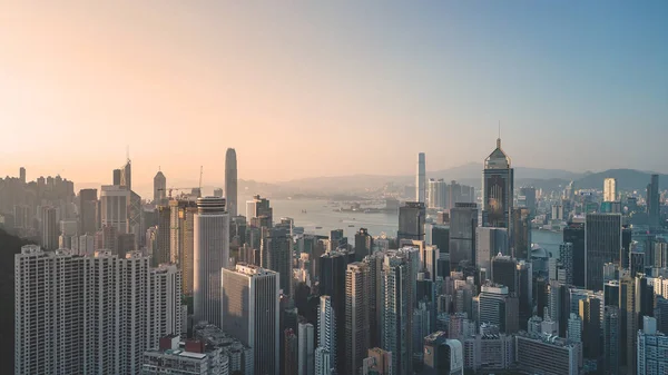 Oct 2022 City Skyline Chai Wan Hong Kong — Stock Photo, Image