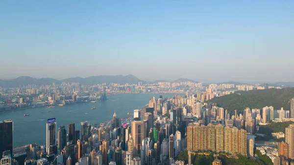 Ekim 2022 Chai Wan Hong Kong Şehir Silueti — Stok fotoğraf