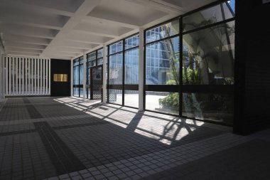 Belediye binası koridoru, Hong Kong 14 Ekim 2022