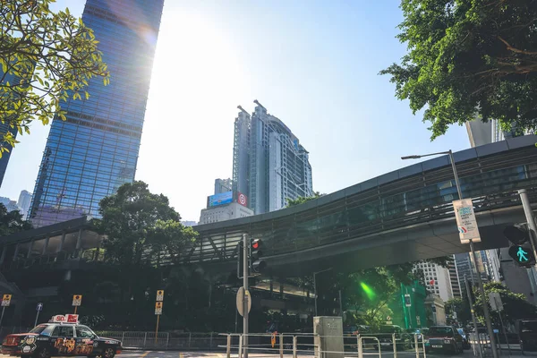 Modernos Arranha Céus Financeiros Central Business District Out 2022 — Fotografia de Stock