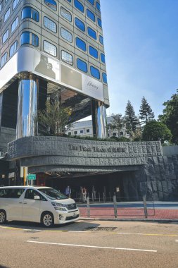 Peak Tram, 14 Ekim 2022 'de Garden Road' dan Hong Kong 'a giden bir füniküler demiryoludur.