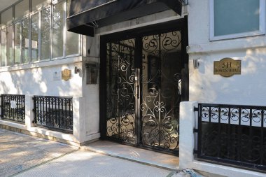 Metal koleksiyonu, Hong Kong 'da modern kapı 14 Ekim 2022