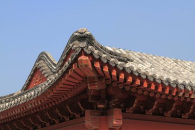 1 Ocak 2012, Ngong Ping 'de bulunan bir Budist manastırı. 