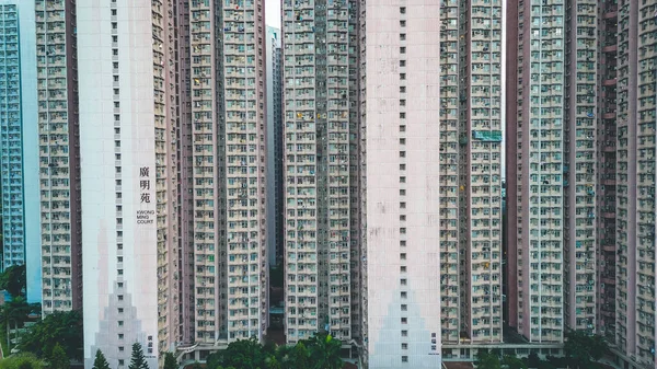アパートブロック 香港住宅街16 10月2022 — ストック写真