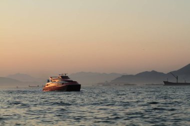 Batı Costline Hong Kong Victoria Limanı 18 Mart 2012