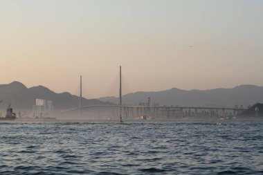 Batı Costline Hong Kong Victoria Limanı 18 Mart 2012