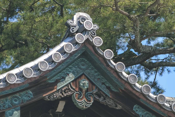 Muren Van Het Keizerlijk Paleis Kyoto Japan April 2012 — Stockfoto