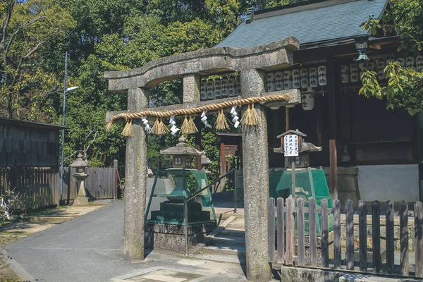 Храм Іцукусіма Імператорському Палаці Кіото Квітня 2012 Року — стокове фото