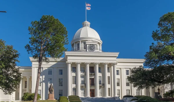 Edifício Capitólio Alabama Montgomery — Fotografia de Stock