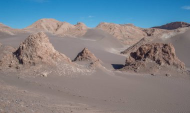 Valley of the Moon in the Chilean Andes 