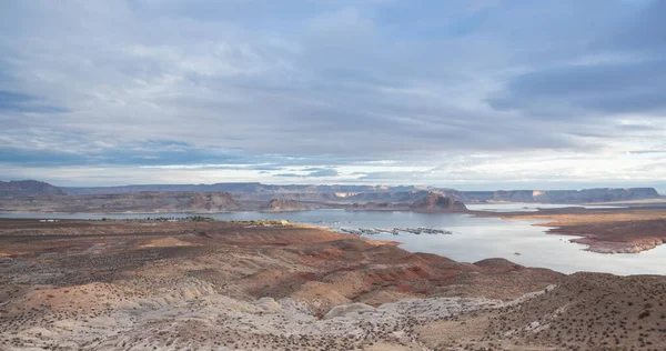 Panorama Van Lake Powell Arizona — Stockfoto