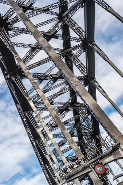 Détail Sur Pont Portuaire Sydney — Photo