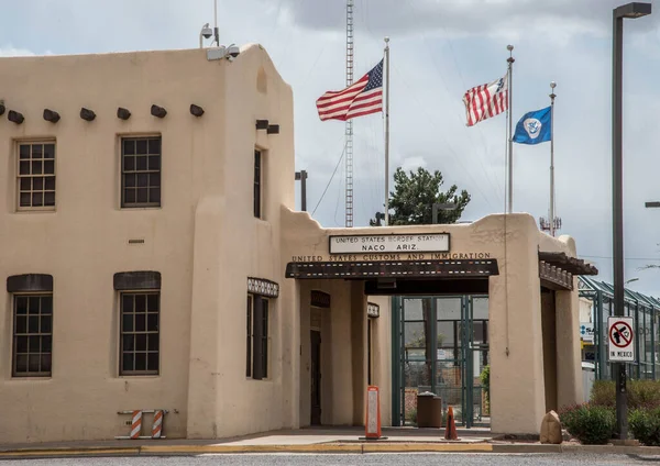 Border checkpoint at Naco Arizona