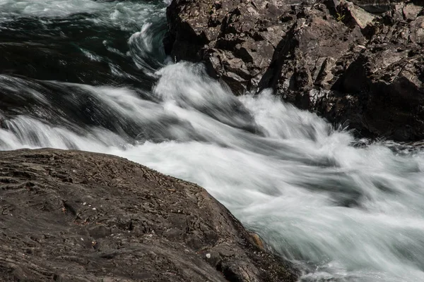 Elk River Vancouver Island British Columbia Canada — Stock Photo, Image