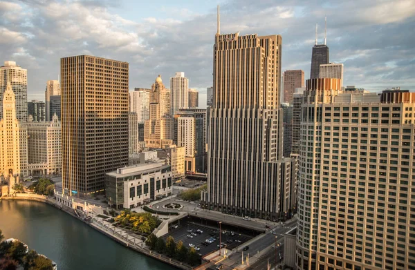 Downtown Chicago Sunrise — 스톡 사진