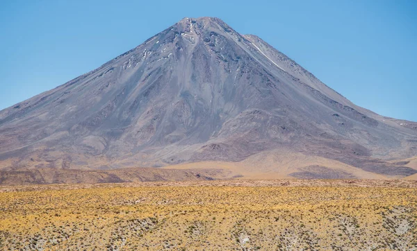 Licancabur Volcano Andes Mountains Border Bolivia Chile — Zdjęcie stockowe