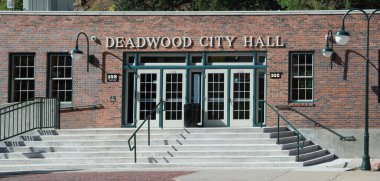 Deadwood Güney Dakota 'daki Lawrence County Belediye Binası